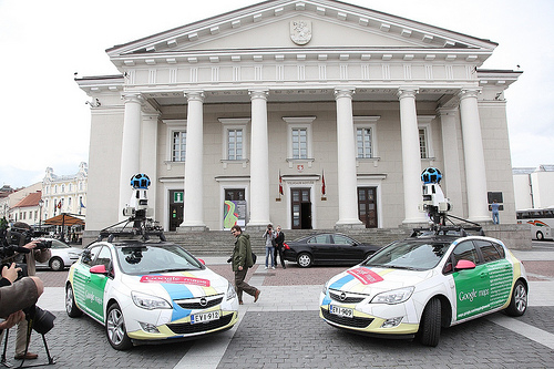 Google Maps Street View automobilis Google Maps Street View automobilis