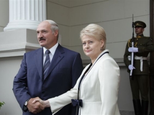 A. Lukašenka ir D. Grybauskaitė